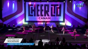 Icon Cheer Elite - Rockstars [2025 L1 Youth - Novice - Restrictions - D2 Day 1] 2025 CANAM Grand Nationals