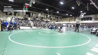 113 lbs Cons. Round 2 - Nick Perez, South Bakersfield vs Aidan Garcia, J.W. North