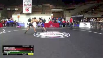 136 lbs Quarterfinal - Case Borges, Tracy Wrestling Club vs Raymond Herrera, California