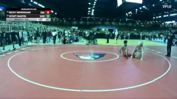 150 lbs Cons. Round 5 - Wyatt Martin, St. Johns Country Day vs Ricky Montalvan, Doral Academy
