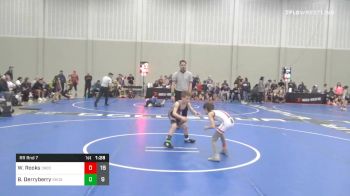 55 lbs Prelims - Wyatt Rooks, Oklahoma Boyz vs Blaine Derryberry, Ghost Riders
