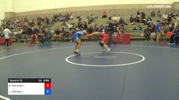 68 kg Round Of 16 - Kaelyn Martinez, Team Florida vs Jhanae George, Team Nevada