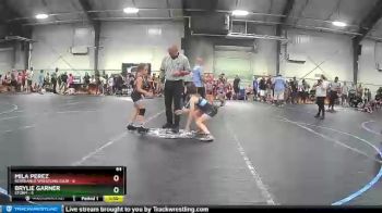 64 lbs Round 1 (6 Team) - Mila Perez, Reverance Wrestling Club vs Brylie Garner, Storm