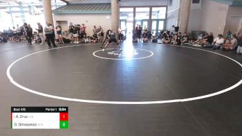 132 lbs Cons. Round 2 - Anthony Cruz, Mad Dawg WC vs Devin Dimapasoc, North Coast Grapplers