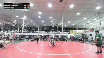 108 lbs Rr Rnd 1 - Carmine Catapano, VHW Red - HSC vs Braidyn Taby, Sly Fox WC - HSC