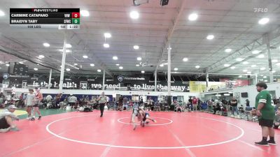 108 lbs Rr Rnd 1 - Carmine Catapano, VHW Red - HSC vs Braidyn Taby, Sly Fox WC - HSC