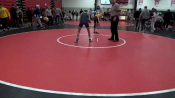 120 lbs Round 3 - Rowan Berndt, Burlington Notre Dame vs Simeon English, Mount Pleasant