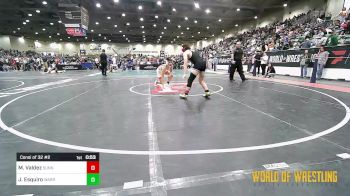 125 lbs Consi Of 32 #2 - Mesiah Valdez, Sunnyside Ironman vs Jayden Esquiro, Warriors Of Christ WOC