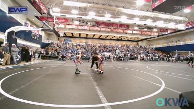 64 lbs Rr Rnd 1 - Mateo Sierra, OKC Saints Wrestling vs Easton Houck, Norman Grappling Club