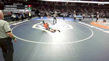 II-145 lbs Cons. Semi - Ethan Badillo, Nanuet vs Aidan Gillings, Newfane