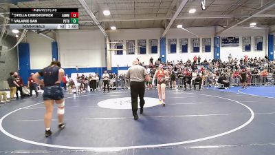 165 lbs Semifinal - Stella Christopher, Agawam vs Valarie San, Putnam