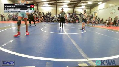 92 lbs Rr Rnd 3 - Wyatt Haire, Oklahoma Phantom Wrestling Club vs Christian Ramirez, Collinsville Cardinal Youth Wrestling