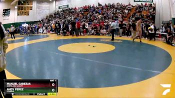 160 lbs Champ. Round 1 - Manuel Cabezas, Santa Ana Valley vs Andy Perez, Cypress