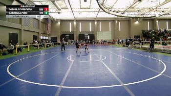 100 lbs Consi Of 8 #2 - Sophia Coubrough, Foran vs Gabriella Pirri, Ledyard