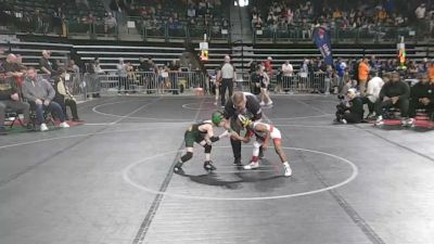 45 lbs Consi Of 16 #2 - Carter James, Teaneck Wrestling vs Anthony Ferraro, North Hunterdon