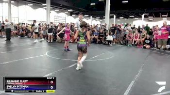 78 lbs Round 1 (6 Team) - Julianne Platti, Cordoba Trained vs Evelyn Pittman, Revolution Elite