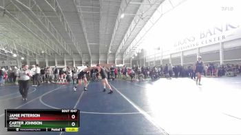 190 lbs Quarterfinal - Carter Johnson, Skyridge vs Jamie Peterson, Uintah