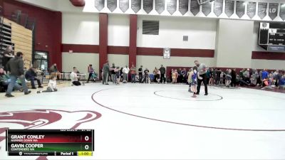 61-66 lbs 1st Place Match - Grant Conley, Hammer Down WA vs Gavin Cooper, Contenders WA