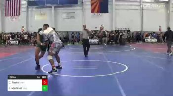 195 lbs Round Of 16 - Carsten Rawls, Granite WC vs Jose Martinez, Dinuba WC