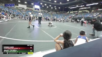 49 lbs Cons. Round 2 - Brady Culwell, DC Wrestling Academy vs Ayden Carr, SlyFox Wrestling Academy