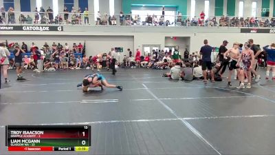 92 lbs Round 5 (6 Team) - Troy Isaacson, Grapple Academy vs Liam McGann, Glasgow WA