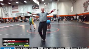 235 lbs Quarterfinal - Abbygail Myers, La Grande vs Jazzmen Cline, Gilchrist