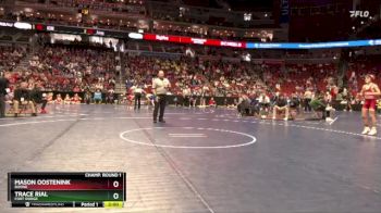 3A-106 lbs Champ. Round 1 - Trace Rial, Fort Dodge vs Mason Oostenink, Boone