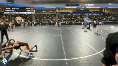 126 lbs Champ. Round 2 - Bobby Ruscitti, Lombard (Montini) vs Joey Cahill, Waukee Northwest