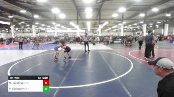 86 lbs 5th Place - Major Codding, Thundercats WC vs Paulo Enriquez, Mustang WC