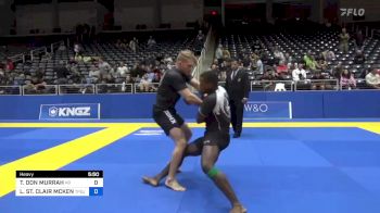TYLER DON MURRAH vs LIVINGSTON ST. CLAIR MCKENZIE JR 2022 Pan IBJJF Jiu-Jitsu No-Gi Championship
