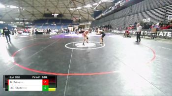 3A 145 lbs Cons. Round 4 - Marcus Reum, Peninsula vs Miles Price, Ballard