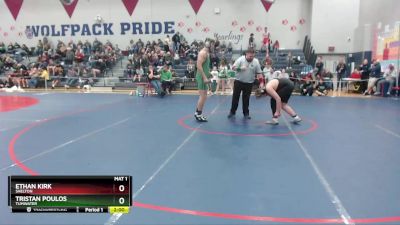 195 lbs Quarterfinal - Tristan Poulos, Tumwater vs Ethan Kirk, Shelton