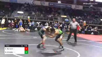 133 lbs Quarterfinal - Chase Bernard, Jr. Spartans vs Nick Grizales, The Community