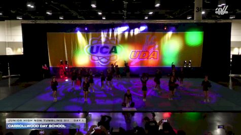Carrollwood Day School [2025 Junior High Non Tumbling DII Day 1] 2025 UCA Florida Regional