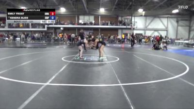 131 lbs Quarterfinal - Emily Frost, Iowa vs Kendra Bliss, Simpson