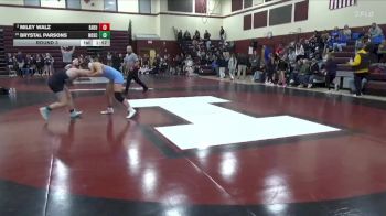 155 lbs Round 3 - Miley Walz, East Buchanan vs Brystal Parsons, North Scott