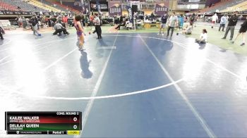 142 lbs Cons. Round 2 - Delilah Queen, Tennessee vs Kailee Walker, Uintah Girls Wrestling