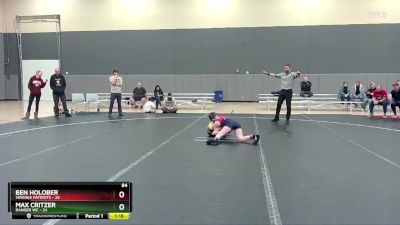 84 lbs Round 4 (6 Team) - Max Critzer, Ranger WC vs Ben Holober, Virginia Patriots