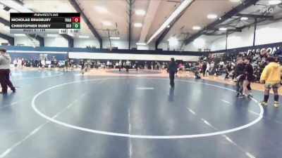 149 lbs Prelim - Nicholas Bradbury, Thaddeus Stevens vs Christopher Dubey, Bridgewater State