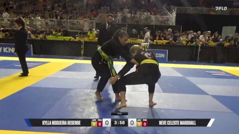 Neve Celeste Marshall vs Kylla Nogueira Resende 2025 Pan Kids Jiu-Jitsu IBJJF Championship