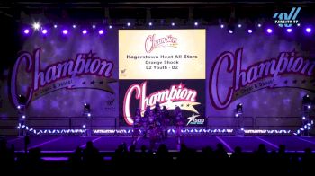 Hagerstown Heat All Stars - Orange Shock [2024 L2 Youth - D2 Day 2] 2024 Champion Cheer and Dance Grand Nationals