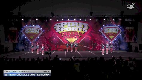 Extreme Force All Stars - Explosion [2026 L1 Youth - D2 - B Day 2] 2026 Spirit Sports Myrtle Beach Nationals