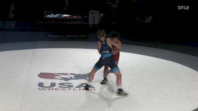 120 lbs Final - Elyle Francisco, Alaska vs Ryker Graff, Iowa