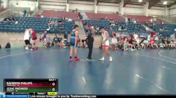 175 lbs Round 1a - Kameron Phillips, Temecula vs Izzac Pacheco, Hawaii2