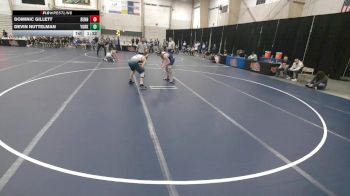 165 lbs Semis & 1st Wrestleback (8 Team) - Devin Nuttelman, York vs Dominic Gillett, Bennington