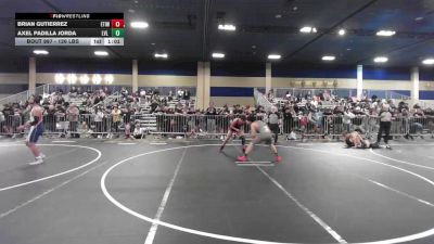 126 lbs Round Of 64 - Brian Gutierrez, Etiwanda HS vs Axel Padilla Jorda, Lvl 5 Wrestling