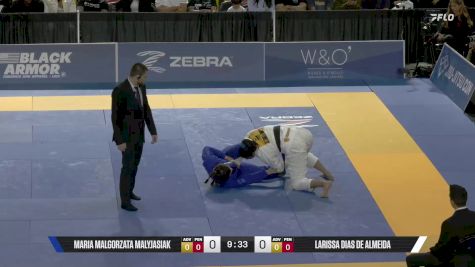 Larissa Dias de Almeida vs Maria Malgorzata Malyjasiak 2025 Pan Jiu Jitsu IBJJF Championship