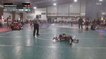 50 lbs Quarterfinal - Pierre Marrugo, Cordoba Trained vs Grayson Ramos, Triumph Trained