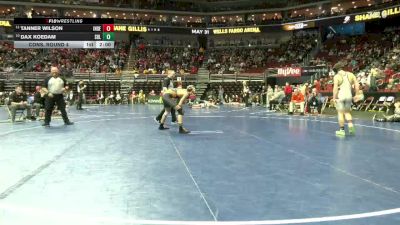 2A-138 lbs Cons. Round 4 - Tanner Wilson, Independence vs Dax Koedam, Sergeant Bluff-Luton