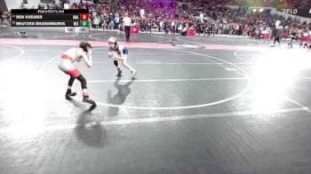82 lbs Champ. Round 1 - Brayden Brandemuehl, Wisconsin vs Ren Kremer, Askren Wrestling Academy